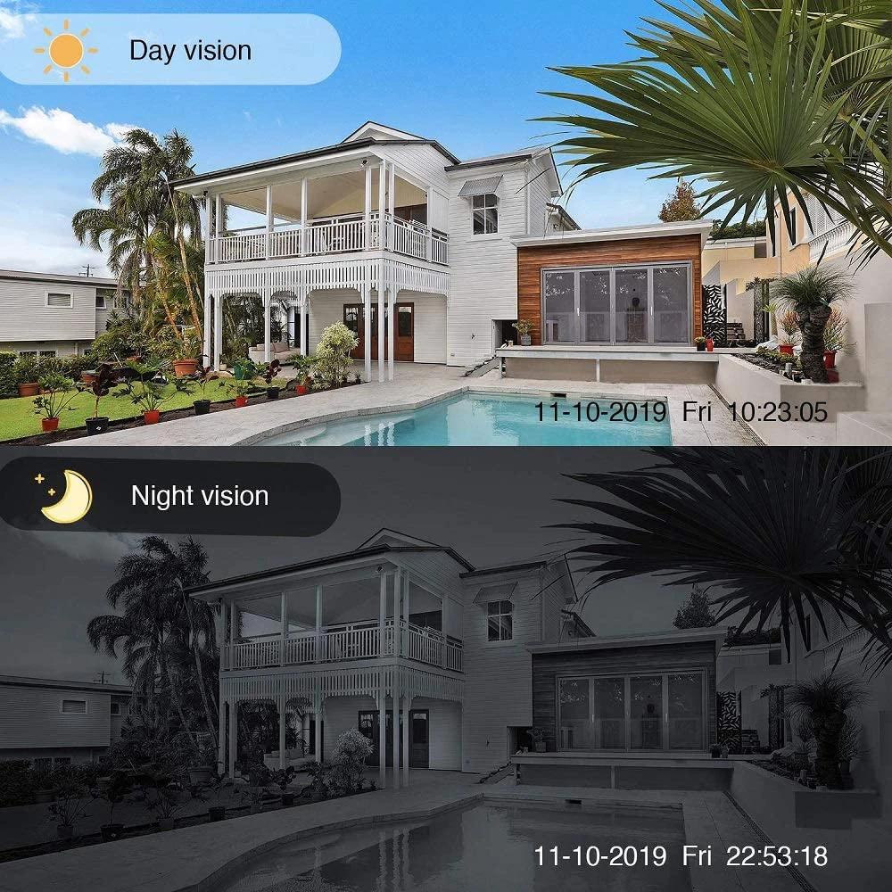 WIFI IP Camera PTZ Speed Dome 1080P Outdoor Wireless AI Tracking Night Vision Two Way Audio Onvif Protocol Security Camera
WIFI IP Camera PTZ Speed Dome 1080P Outdoor Wireless AI Tracking Night Vision Two Way Audio Onvif Protocol Security Camera