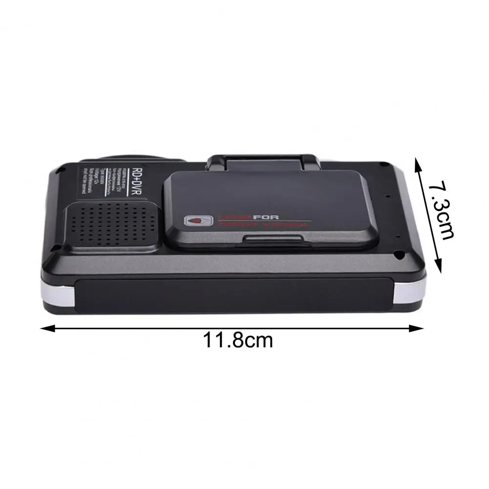 AGETUNR Car DVR Full HD 2-in-1 Long Range Dash Cam Radar Detector Cycle Recording Night Vision Video Recorder Dash Camera Black
AGETUNR Car DVR Full HD 2-in-1 Long Range Dash Cam Radar Detector Cycle Recording Night Vision Video Recorder Dash Camera Black