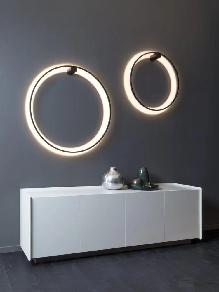 Modern Art Black Round Led Wall Light Nordic Living Room Background Wall Lamp Balcony Aisle Lamp Cafe Restaurant Decorative Lamp
Modern Art Black Round Led Wall Light Nordic Living Room Background Wall Lamp Balcony Aisle Lamp Cafe Restaurant Decorative Lamp