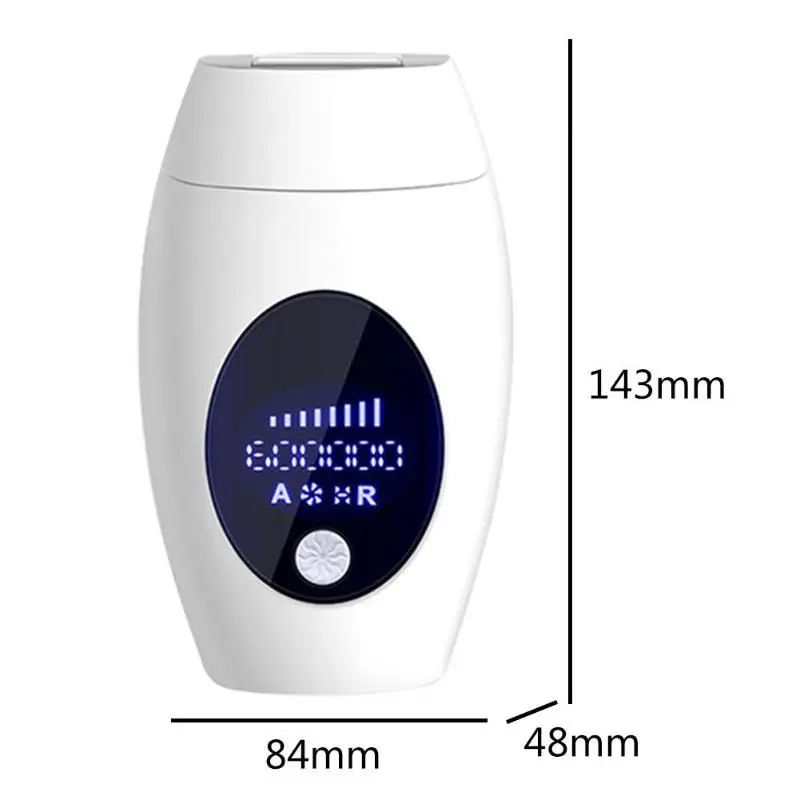 600000 Flash LCD Electric Laser Hair Remover Permanent IPL Epilator Armpit/Hand/Feet Hair Epilator Painless Hair Removal Machine
600000 Flash LCD Electric Laser Hair Remover Permanent IPL Epilator Armpit/Hand/Feet Hair Epilator Painless Hair Removal Machine