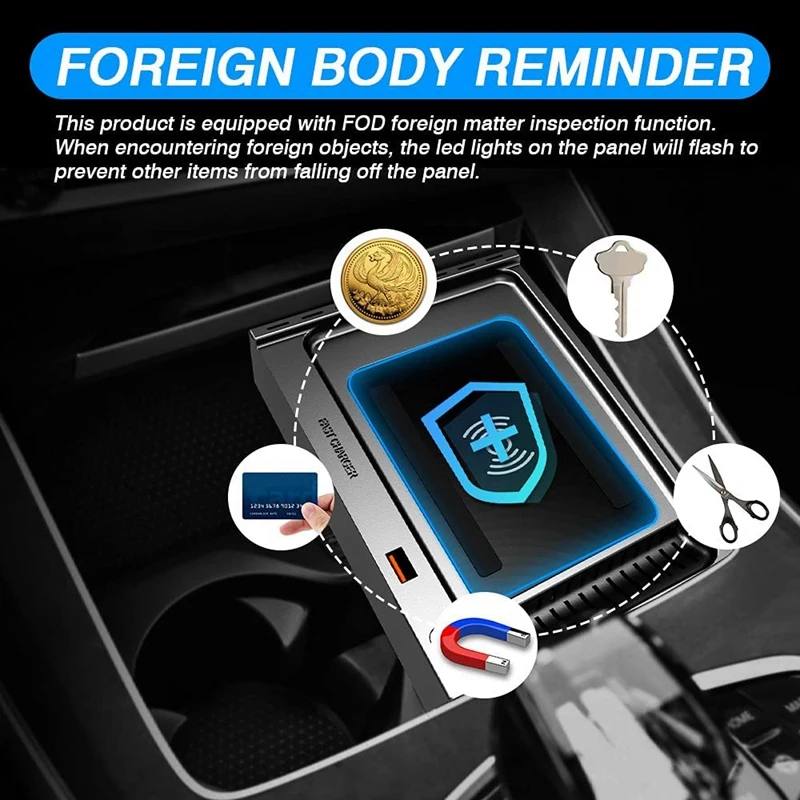 15W Car QI Wireless Charger For-BMW X5 2014-2018 X6 2015-2019 Fast Charging Phone Plate Car Interior Modifications
15W Car QI Wireless Charger For-BMW X5 2014-2018 X6 2015-2019 Fast Charging Phone Plate Car Interior Modifications
