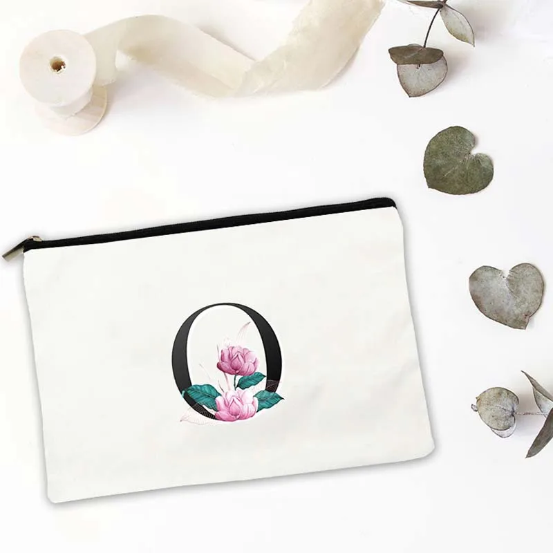 Flowers Alphabet Cosmetic Bag for Makeup Woman Mini Storage Women Make Up Free Shipping Bags Pouch Travel Women's Handbags
Flowers Alphabet Cosmetic Bag for Makeup Woman Mini Storage Women Make Up Free Shipping Bags Pouch Travel Women's Handbags