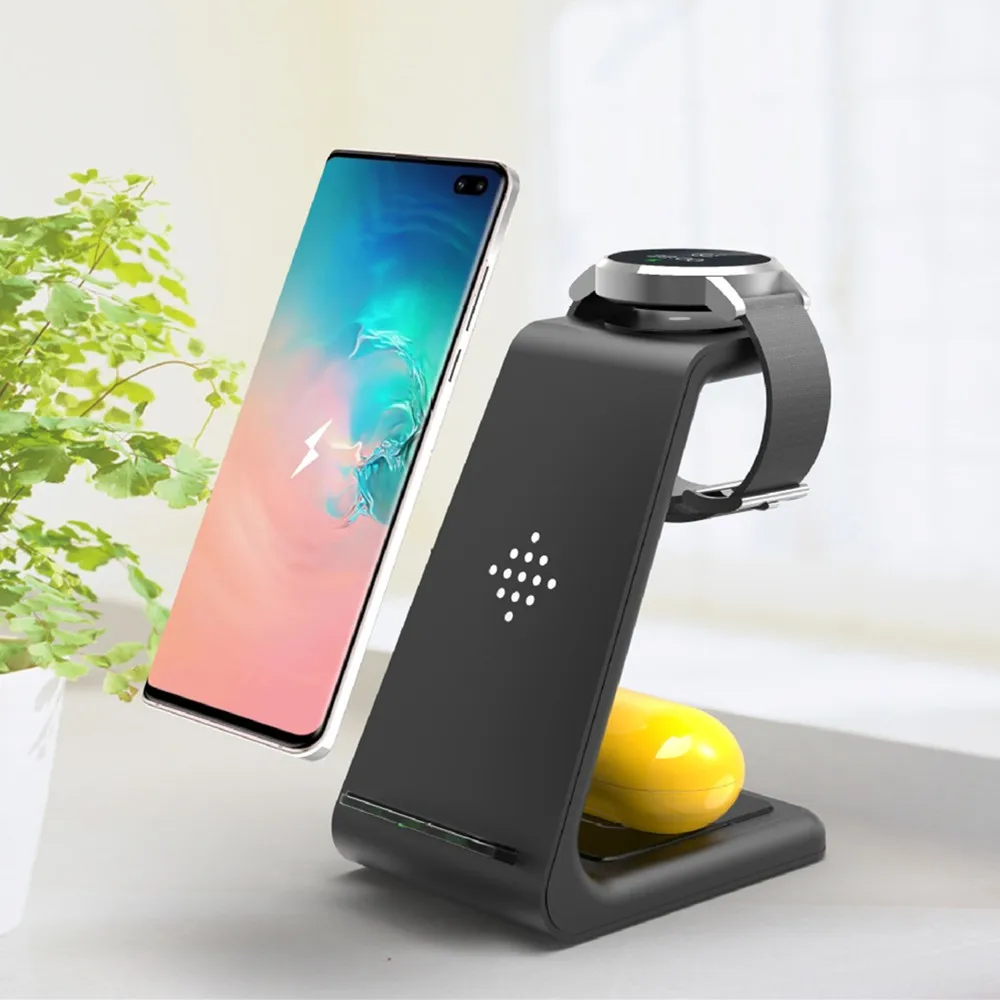 3 in 1 Wireless Fast Charger For iPhone Samsung Galaxy S20 Note 9 Quick Charge for Apple watch Airpods Pro for Samsung Watch 3
3 in 1 Wireless Fast Charger For iPhone Samsung Galaxy S20 Note 9 Quick Charge for Apple watch Airpods Pro for Samsung Watch 3
