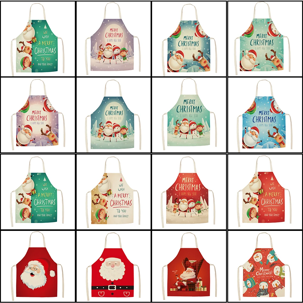 New Christmas Sleeveless Apron Cotton Linen Bib Home Cleaning Apron Home Cooking Apron
New Christmas Sleeveless Apron Cotton Linen Bib Home Cleaning Apron Home Cooking Apron