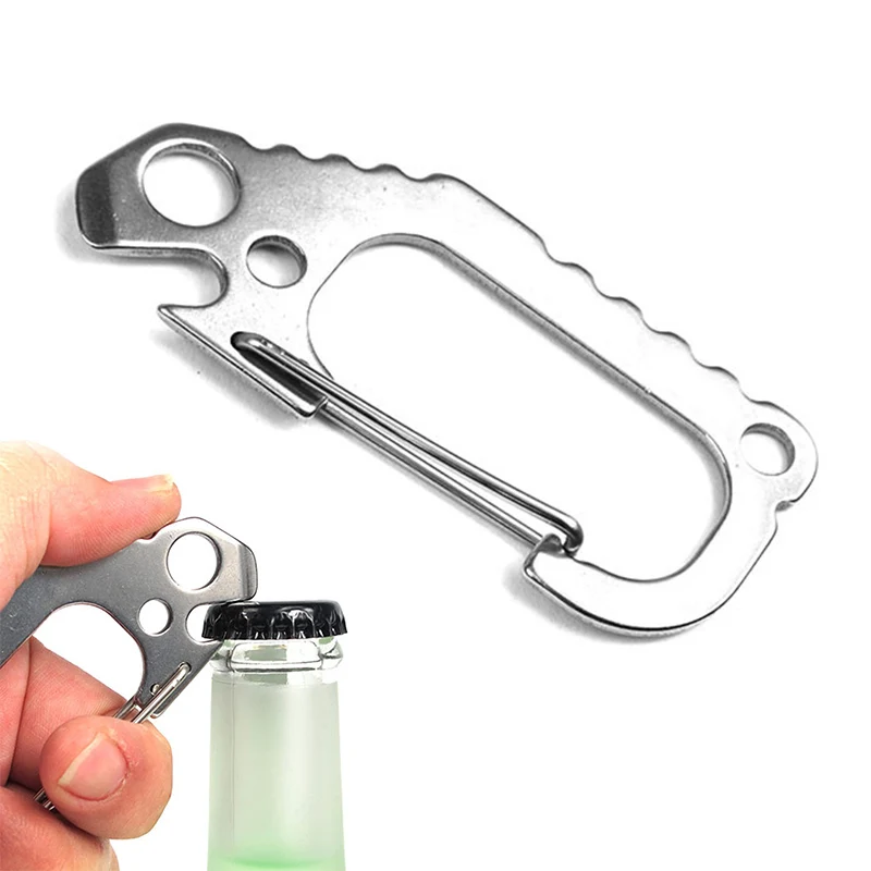 Multifunctional D-Ring Key Chain Clip Hook Mountaineering Climbing Carabiner Buckle Keychain Practical Tool for Outdoor Camping
Multifunctional D-Ring Key Chain Clip Hook Mountaineering Climbing Carabiner Buckle Keychain Practical Tool for Outdoor Camping