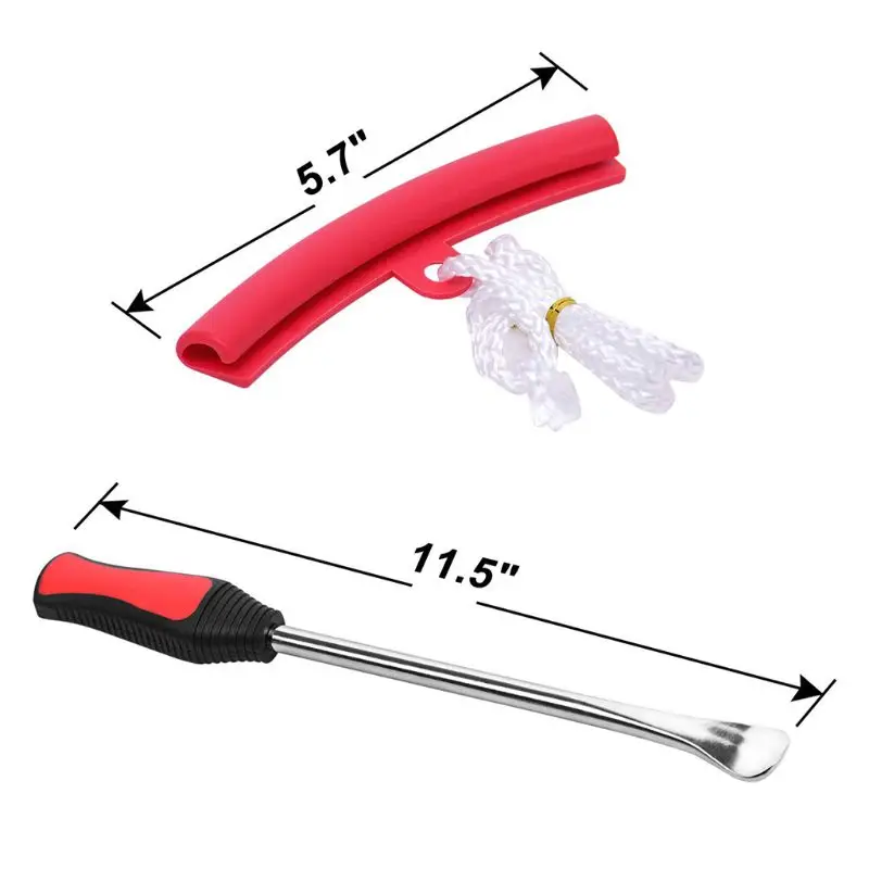 Tire Spoon Lever Iron Tool Kits Motorcycle Bike Professional Tire Change Kit With 6 Valve Cores
Tire Spoon Lever Iron Tool Kits Motorcycle Bike Professional Tire Change Kit With 6 Valve Cores
