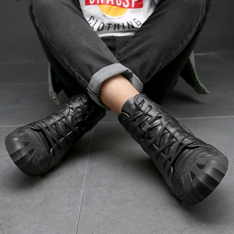 Winter Warm Men Shoes Genuine Leather Casual Adult Shoes Plus Velvet Youth Fashion Men Shoes Luxury Brand Men Flat Sneakers
Winter Warm Men Shoes Genuine Leather Casual Adult Shoes Plus Velvet Youth Fashion Men Shoes Luxury Brand Men Flat Sneakers