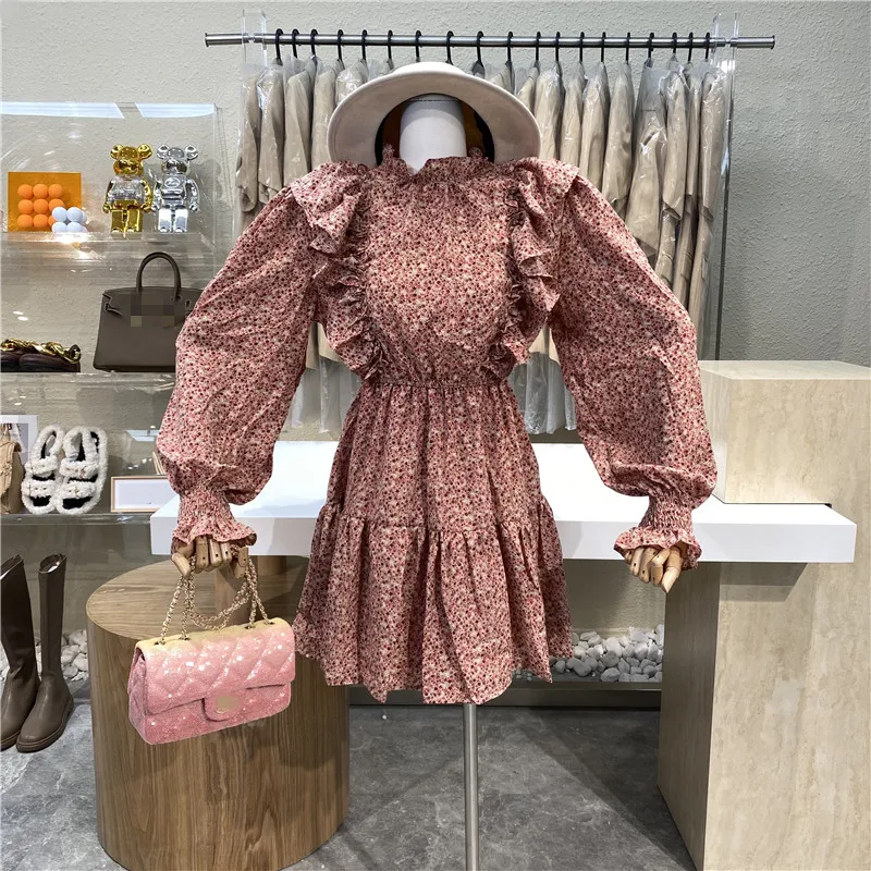 Niche Design Gentle Temperament Floral Dress Female 2021 New Mori Fairy A-word Dress
Niche Design Gentle Temperament Floral Dress Female 2021 New Mori Fairy A-word Dress