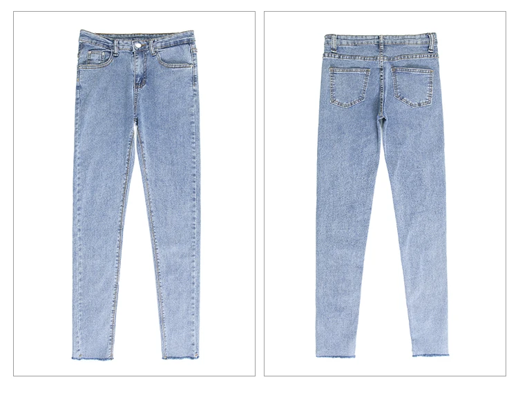 2020 Spring Summer Women Jeans Skinny Denim Pants Female Sexy Slim Casual Burr Elastic Stretch Demin Pencil Pant Tight Trouser
2020 Spring Summer Women Jeans Skinny Denim Pants Female Sexy Slim Casual Burr Elastic Stretch Demin Pencil Pant Tight Trouser