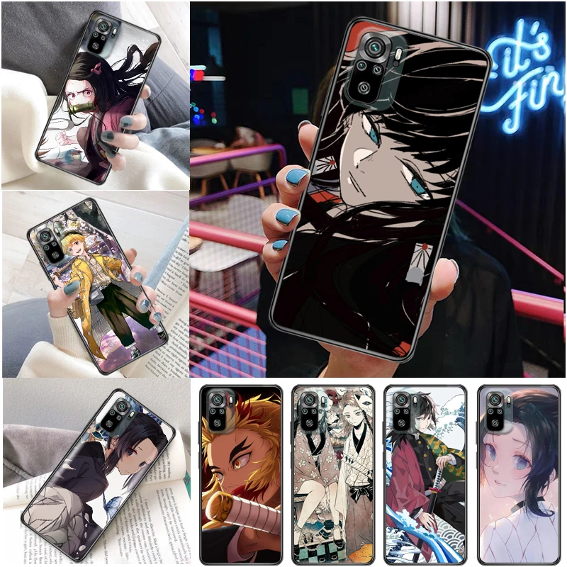 Demon Slayer Kimetsu No Yaiba Kamado Tanjirou Kamado Nezuko Agatsuma Zenitsu Phone Case For Xiaomi Redmi Note 10 10T Pro Funda
Demon Slayer Kimetsu No Yaiba Kamado Tanjirou Kamado Nezuko Agatsuma Zenitsu Phone Case For Xiaomi Redmi Note 10 10T Pro Funda