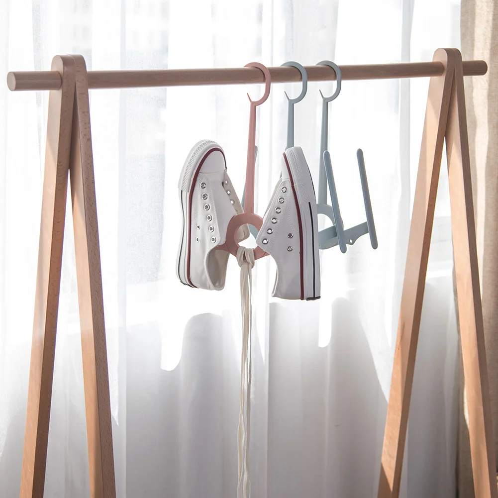 Plastic Shoes Hanger Drying Rack Space Saving Stackable Double Hook Shoe Organizer Hook
Plastic Shoes Hanger Drying Rack Space Saving Stackable Double Hook Shoe Organizer Hook