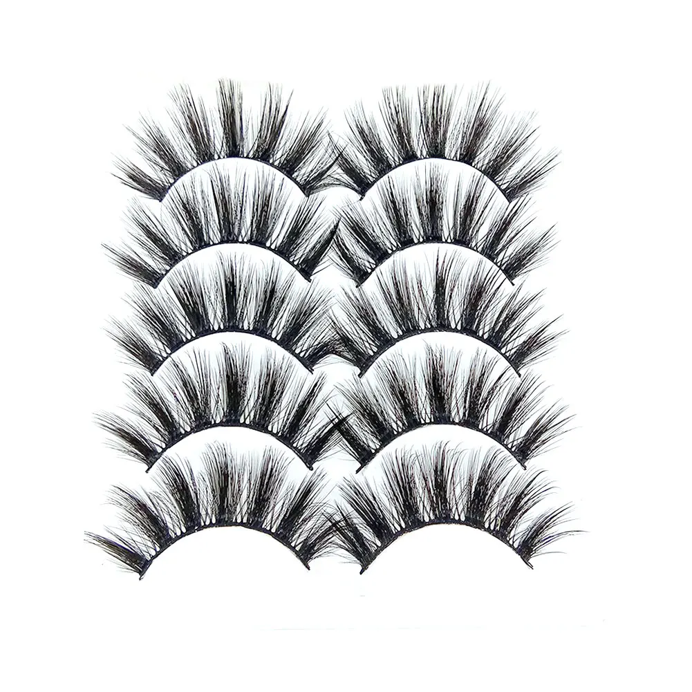 5 Pairs 3D Reusable Magnetic Soft False Eyelashes Fluffy Wispy Long Thick Lashes Handmade Soft Eye Lash Makeup Extension Tools
5 Pairs 3D Reusable Magnetic Soft False Eyelashes Fluffy Wispy Long Thick Lashes Handmade Soft Eye Lash Makeup Extension Tools