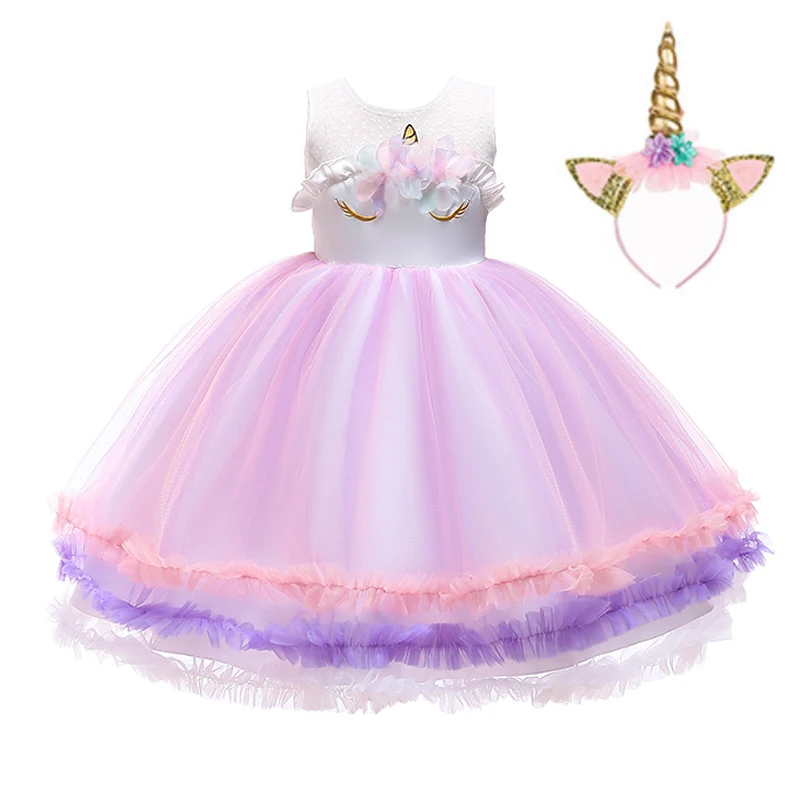 Girls Unicorn Tutu Dress Rainbow Princess Kids Party Dress Children Christmas Halloween Cosplay Costume Children's Sweet Dress
Girls Unicorn Tutu Dress Rainbow Princess Kids Party Dress Children Christmas Halloween Cosplay Costume Children's Sweet Dress