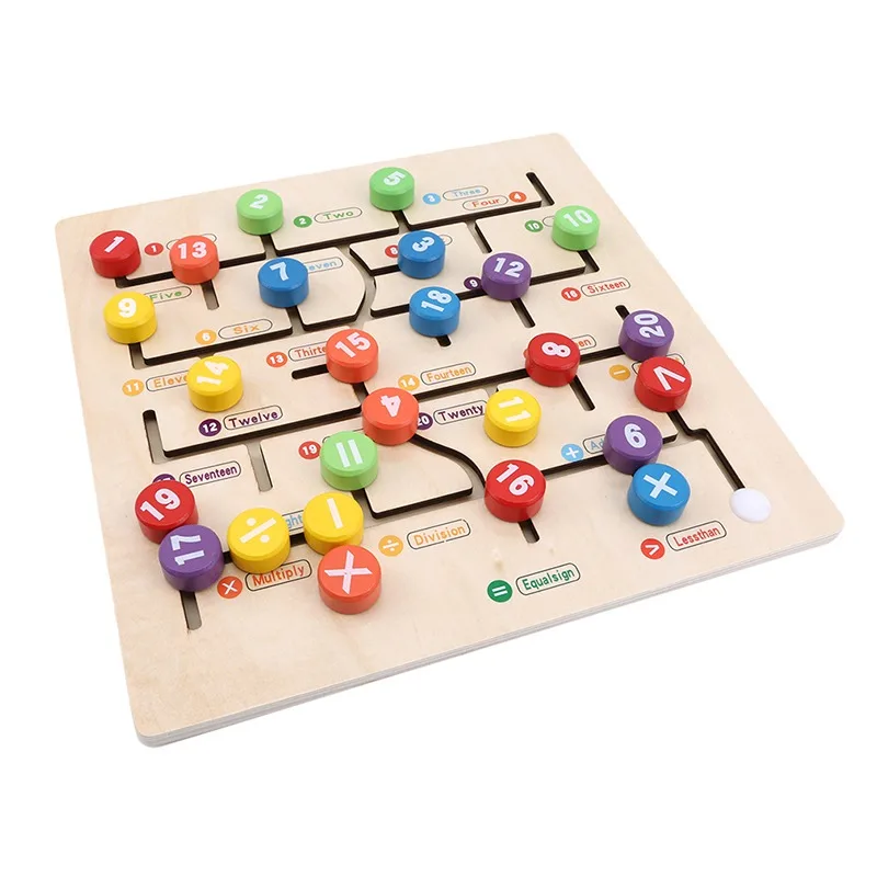 Kids Toys Montessori Wooden Toys Maze Slide Puzzle Jigsaw Board Alphabet Digital Matching Early Educational Toys For Children
Kids Toys Montessori Wooden Toys Maze Slide Puzzle Jigsaw Board Alphabet Digital Matching Early Educational Toys For Children
