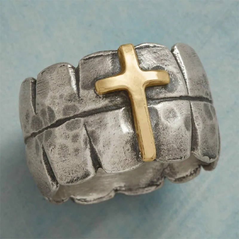 Vintage Silver Plated Goden Cross Ring Handmade Unique Design Knight Rings For Men Women Punk Gothic Party Jewelry Gift J3M905
Vintage Silver Plated Goden Cross Ring Handmade Unique Design Knight Rings For Men Women Punk Gothic Party Jewelry Gift J3M905