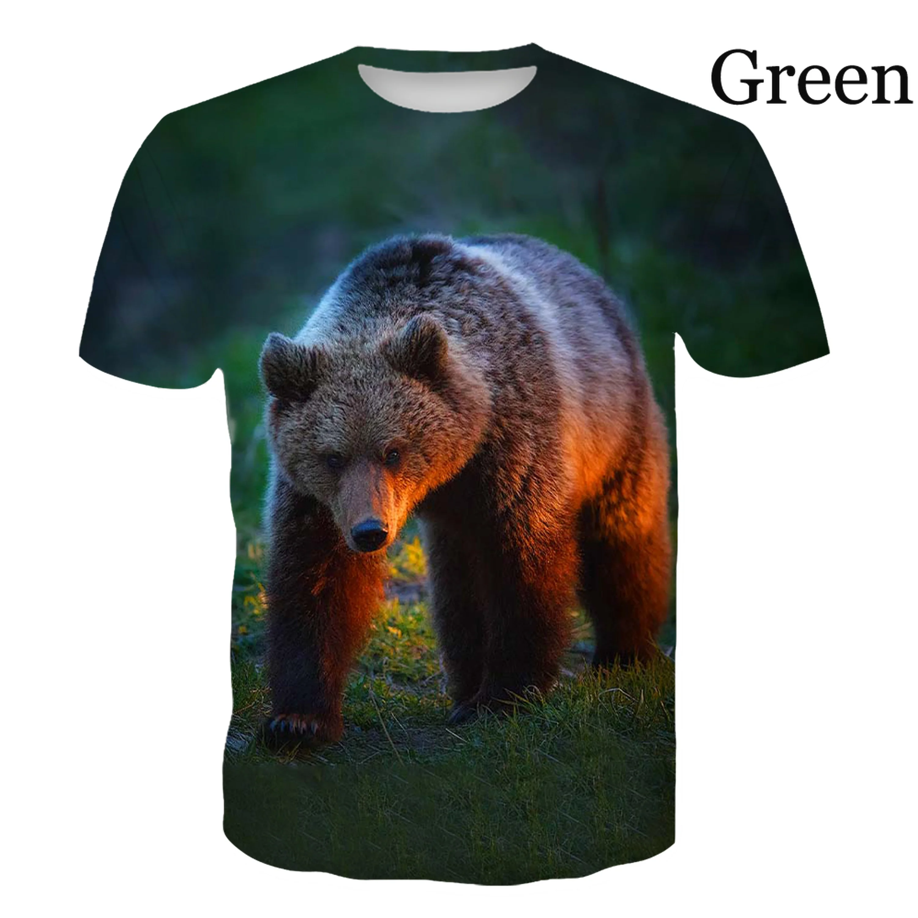 2022 Summer Ferocious Animal Black Bear 3D Printed Men's and Women's Tops T-shirts
2022 Summer Ferocious Animal Black Bear 3D Printed Men's and Women's Tops T-shirts