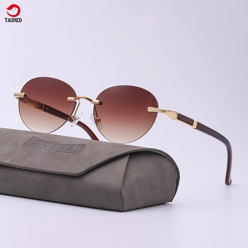 Classic round rimless woman trendy fashion sunglasses Europe and America outdoor man retro travel hike elegant sunglasses TAORED
Classic round rimless woman trendy fashion sunglasses Europe and America outdoor man retro travel hike elegant sunglasses TAORED