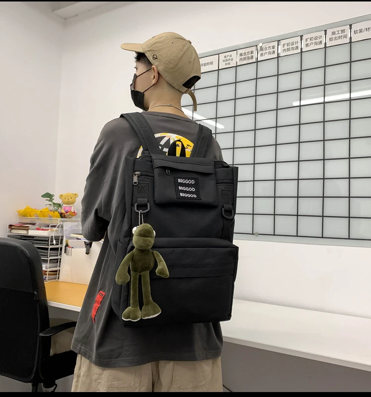 PB3658 2020 new Simple and casual Backpack men's fashion trend college student schoolbag
PB3658 2020 new Simple and casual Backpack men's fashion trend college student schoolbag