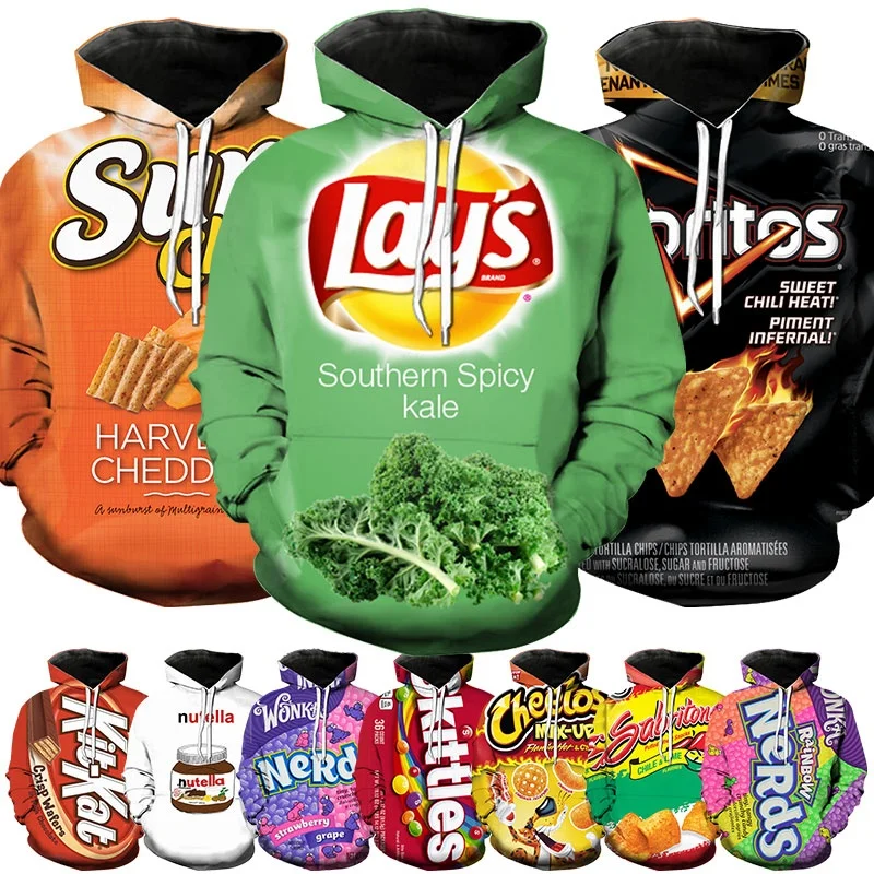 2021 New Men's And Women's Fashion Casual Pullover Casual Hoodie 3d Hoodie Ramen Food Snacks Print Loose Hooded Sweatshirt
2021 New Men's And Women's Fashion Casual Pullover Casual Hoodie 3d Hoodie Ramen Food Snacks Print Loose Hooded Sweatshirt