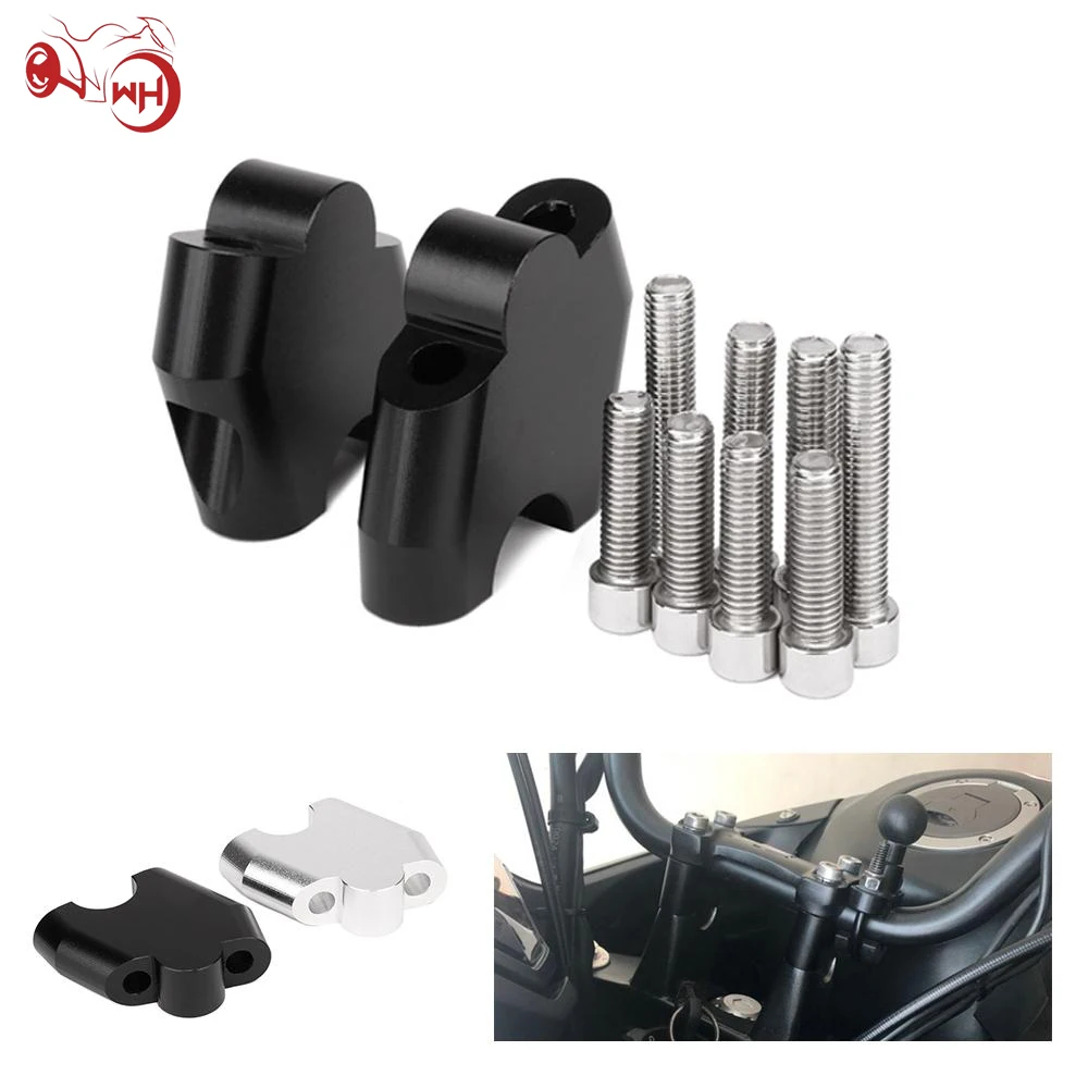 CNC Aluminum Motorcycle Handlebar Riser Extension Mount Lifting Clamp For HONDA NC700S NC700X NC750X CB500X Street Bike
CNC Aluminum Motorcycle Handlebar Riser Extension Mount Lifting Clamp For HONDA NC700S NC700X NC750X CB500X Street Bike