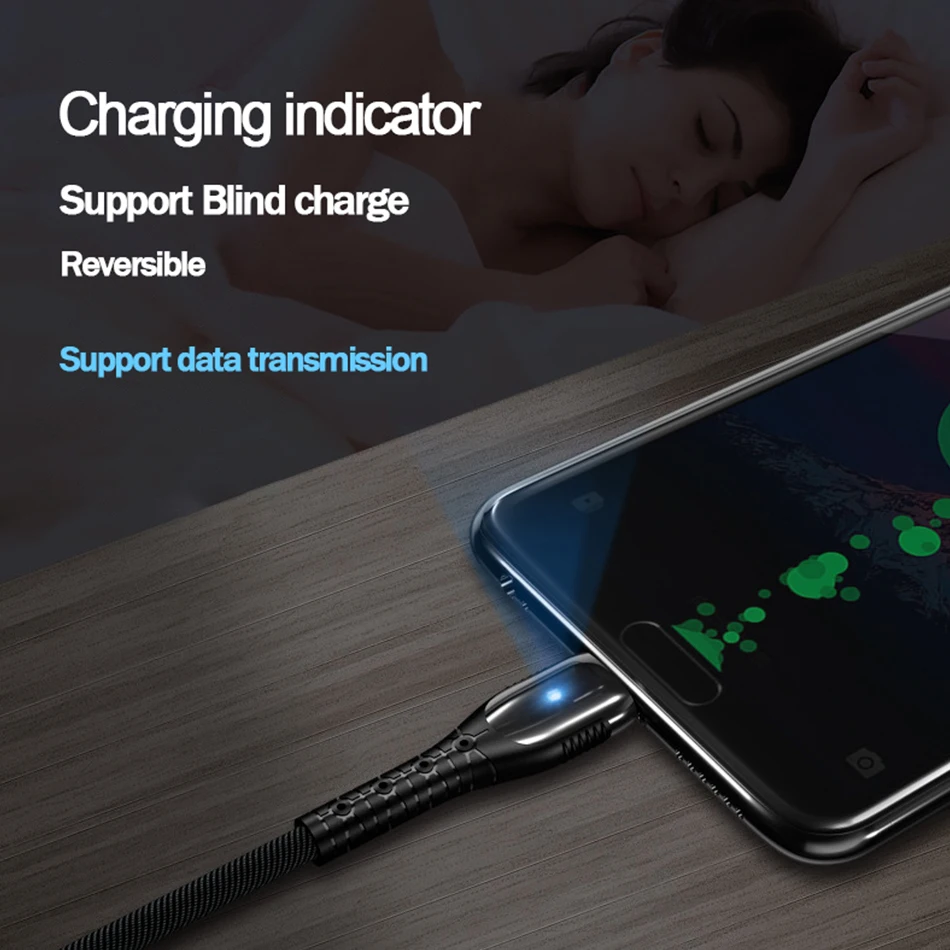 Кабель Micro USB для быстрой зарядки зарядный кабель Samsung Xiaomi Redmi Note 5 Pro Android мобильный