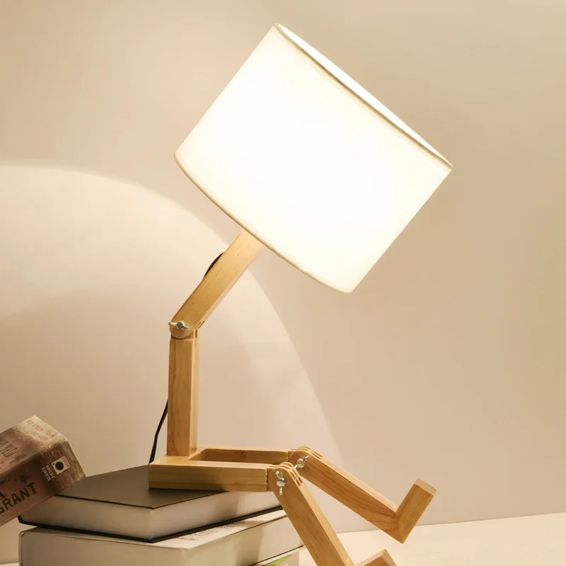 Solid Wood Fabric Creative Nordic Minimalist Led Table Bedside Bedroom Wooden Modern Simple Gifts Storage Table Lamp Art Deco
Solid Wood Fabric Creative Nordic Minimalist Led Table Bedside Bedroom Wooden Modern Simple Gifts Storage Table Lamp Art Deco