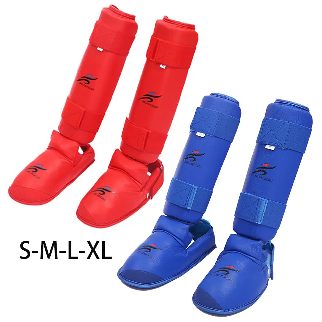 Boxing Shin Guards Leg Instep Protector Taekwondo Martial Arts Kung Fu Foot Ankle Pads Karate Muay Thai MMA for Kids Adults
Boxing Shin Guards Leg Instep Protector Taekwondo Martial Arts Kung Fu Foot Ankle Pads Karate Muay Thai MMA for Kids Adults