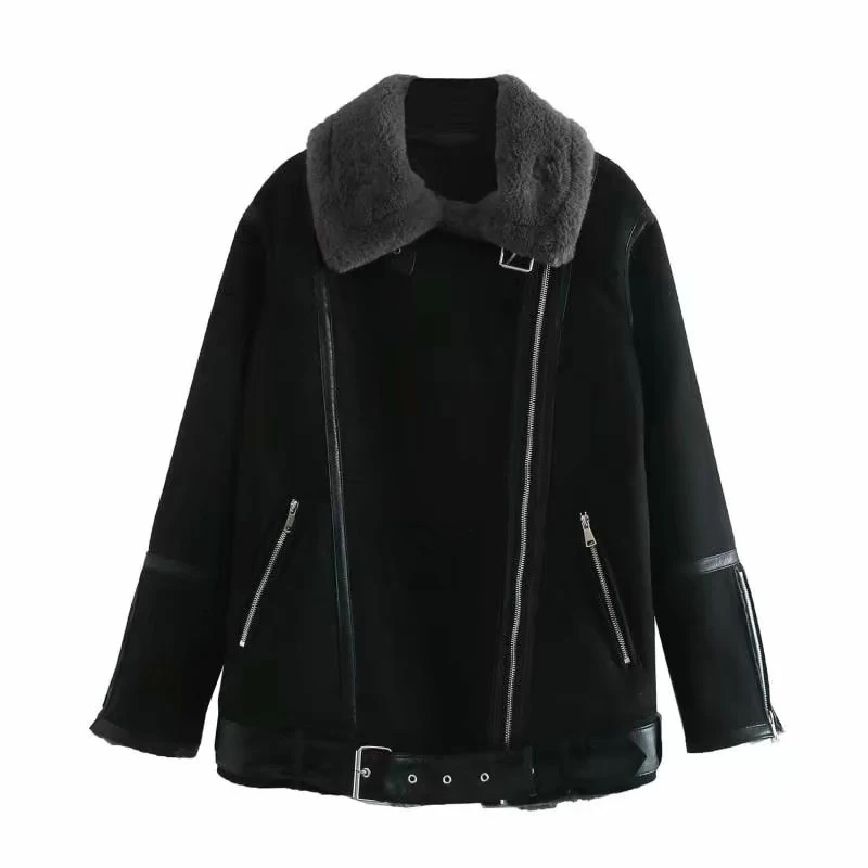 2020 Autumn/winter New Fur One Body Two-Sided Plus Velvet Jacket Jacket Simple Fashion Temperament and Elegant Fashion Commuting
2020 Autumn/winter New Fur One Body Two-Sided Plus Velvet Jacket Jacket Simple Fashion Temperament and Elegant Fashion Commuting