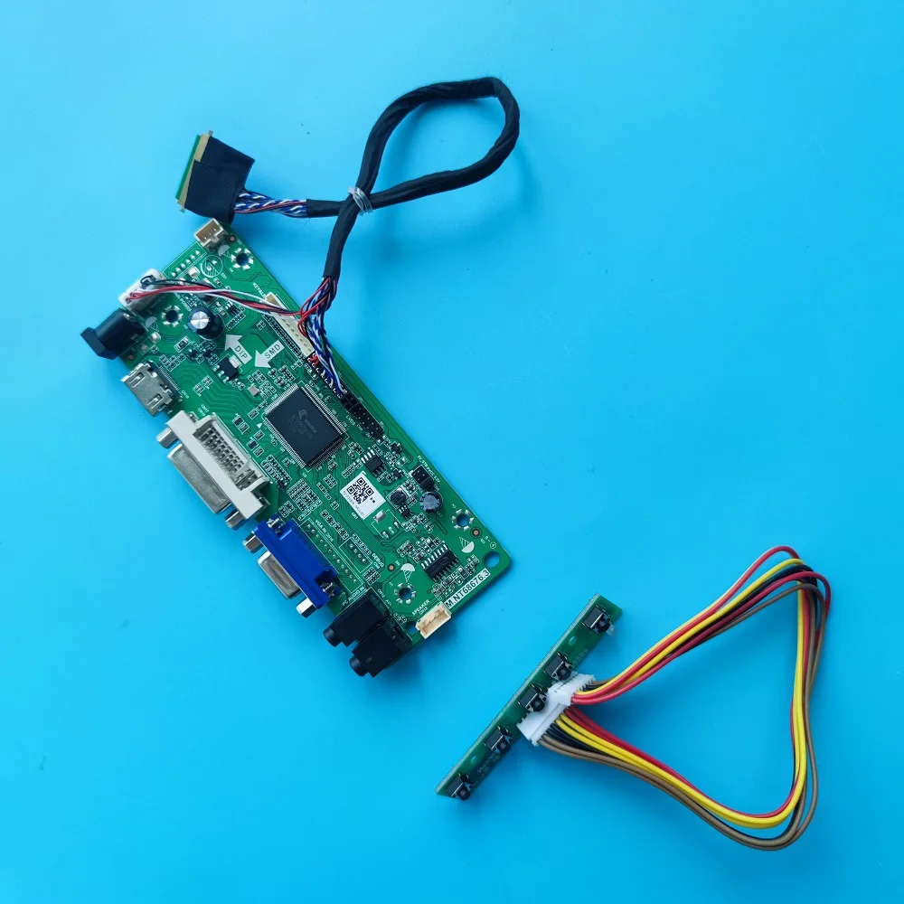 Комплект для телефона LVDS 40pin VGA DVI монитор M.N68676 плата контроллера 1366X768 экран