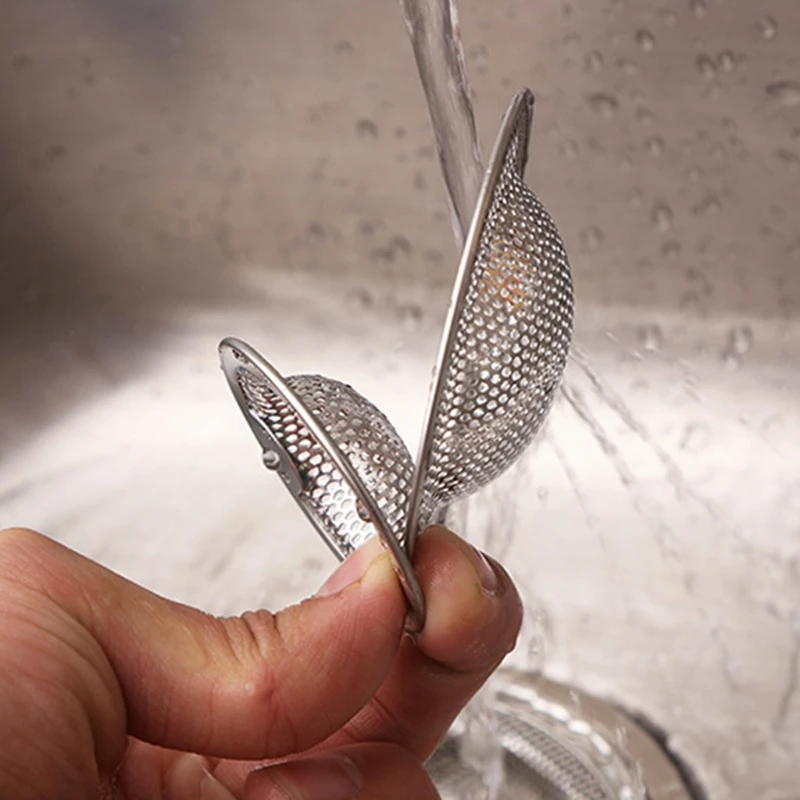4pcs/set Kitchen Sink Food Residue Stainless Steel Filter Bathroom Wash Basin Hair Filters Sewer Impurities Filter Mesh
4pcs/set Kitchen Sink Food Residue Stainless Steel Filter Bathroom Wash Basin Hair Filters Sewer Impurities Filter Mesh