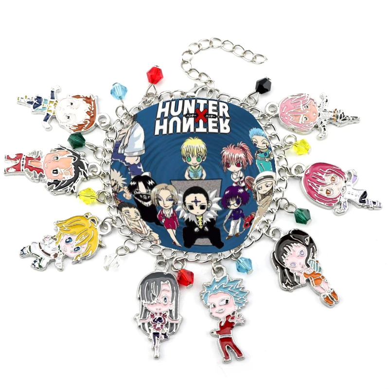 Аниме Охотник X Hunter амулетный браслет Kurapika Gon Freecss Killua фигурка косплей костюм |