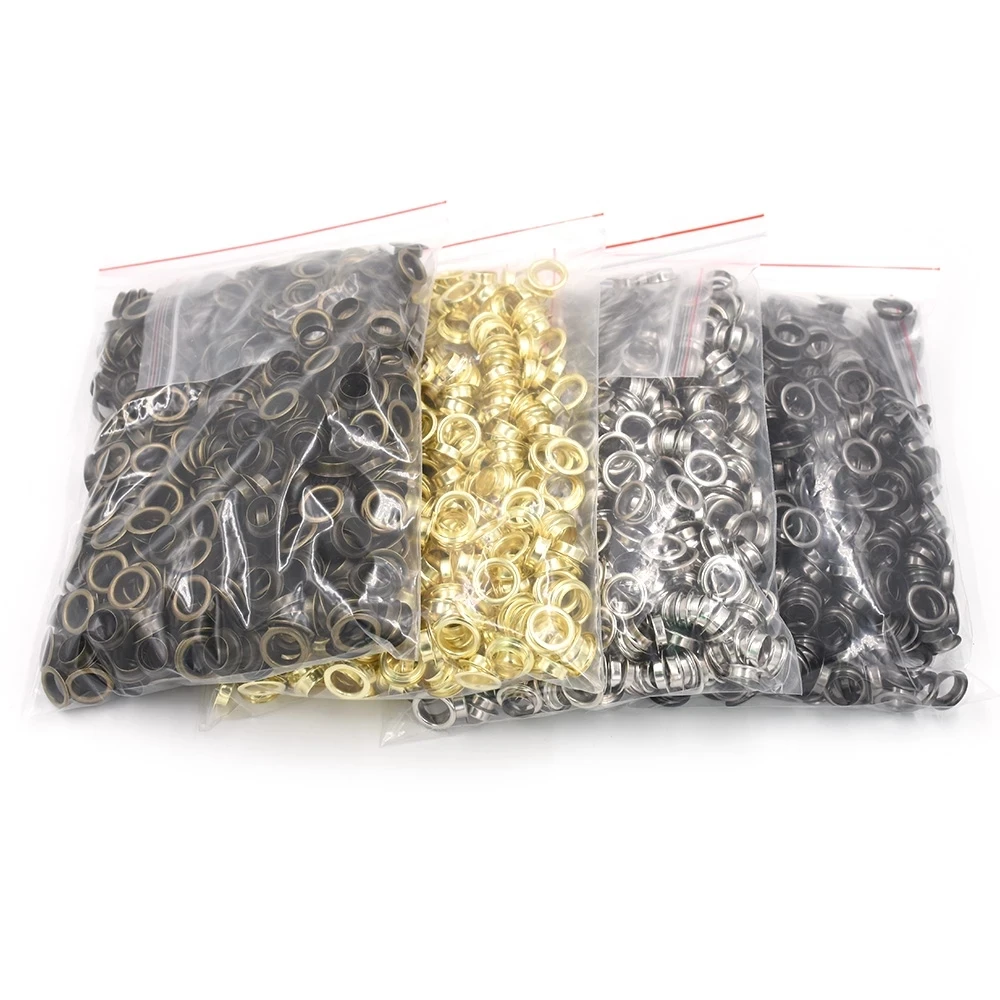 100pcs/lot 3.5mm-20mm Eyelets Rivets Metal Buttonholes buckle Clothing buttons 4 plating colors available for selection
100pcs/lot 3.5mm-20mm Eyelets Rivets Metal Buttonholes buckle Clothing buttons 4 plating colors available for selection