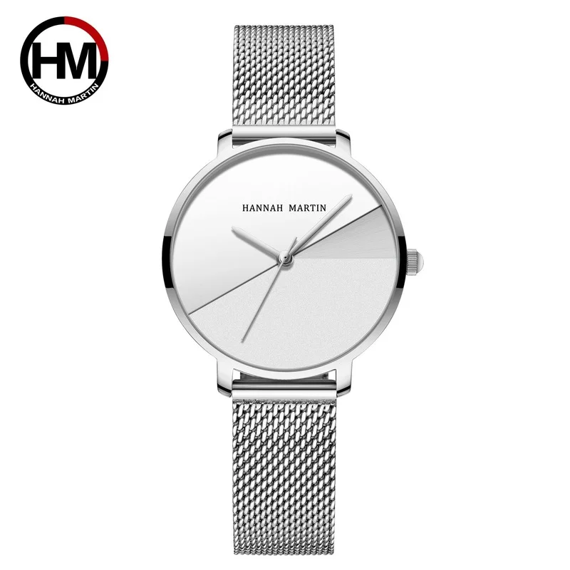Hannah Martin Ladies Watch Japan Movement Simple Double-sided Quartz Stainless Steel Mesh Belt Waterproof Women's Watch Gift
Hannah Martin Ladies Watch Japan Movement Simple Double-sided Quartz Stainless Steel Mesh Belt Waterproof Women's Watch Gift