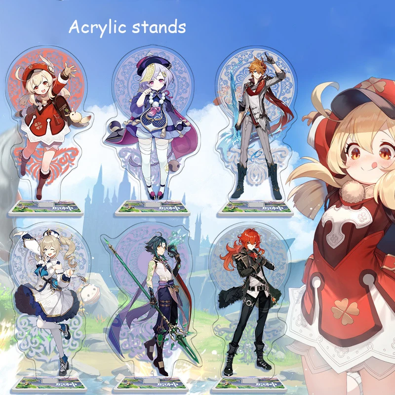 Acrylic Stand Anime Figure Genshin Impact Model Plate Bracket Desk Decor Standing Sign Gifts Customizable
Acrylic Stand Anime Figure Genshin Impact Model Plate Bracket Desk Decor Standing Sign Gifts Customizable
