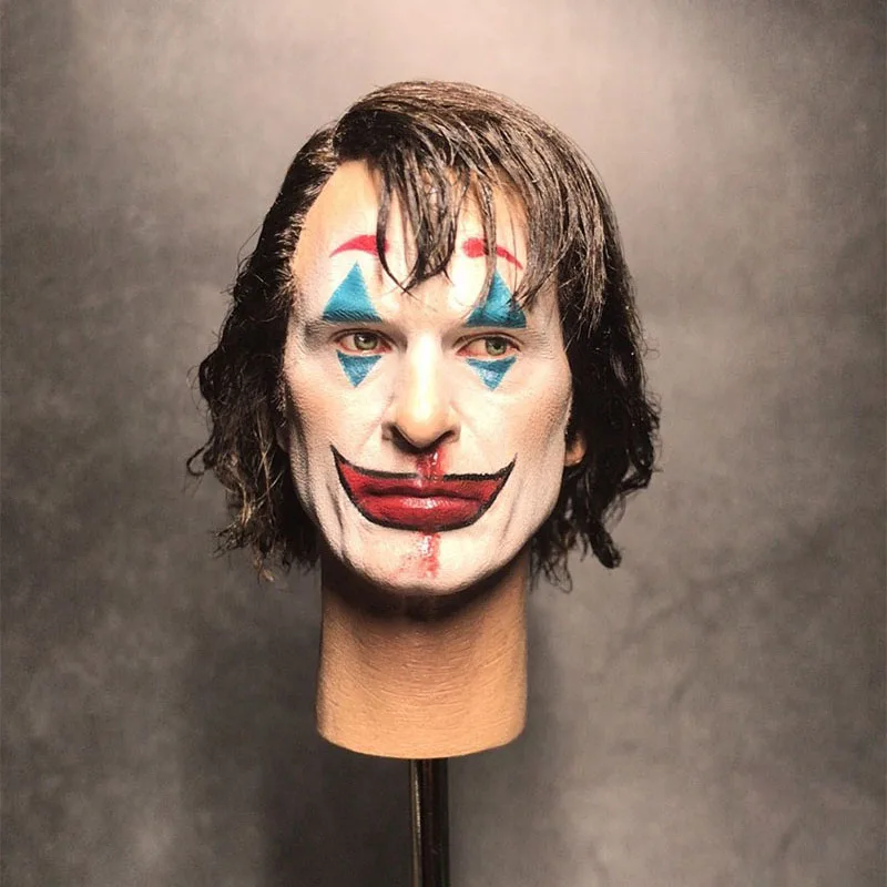 1/6 Joker Head Sculpt Male Clown Transplant Hair Head Carving Model XT001 JK02 Fit 12'' Action Figure Body
1/6 Joker Head Sculpt Male Clown Transplant Hair Head Carving Model XT001 JK02 Fit 12'' Action Figure Body