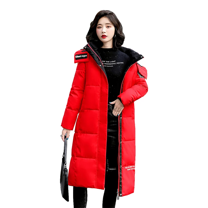 new Female Cold Coat Loose Thick Solid X-Long Women's Winter Jackets Hooded Stand Collar Casual Parkas
new Female Cold Coat Loose Thick Solid X-Long Women's Winter Jackets Hooded Stand Collar Casual Parkas