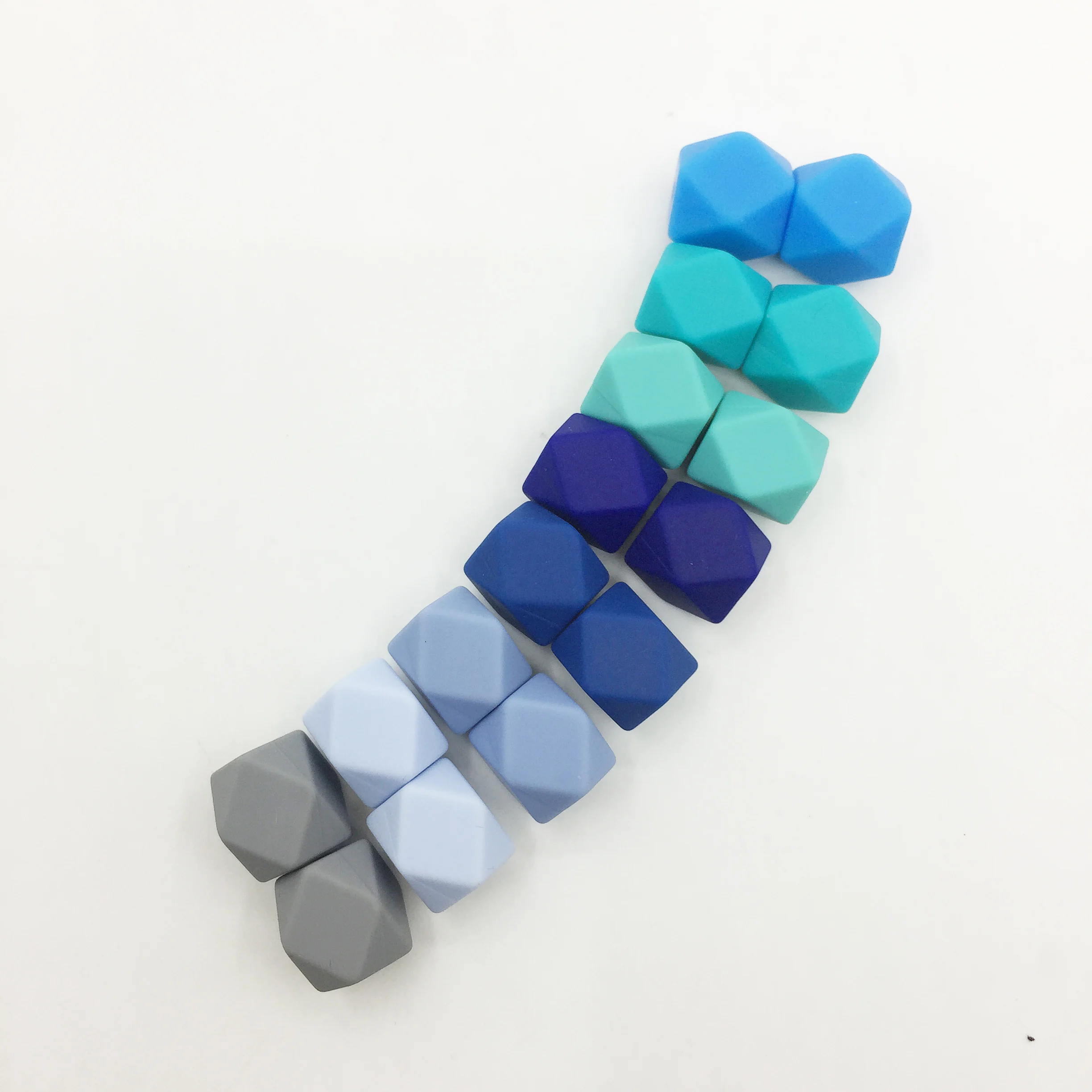 100pc 15*13mm Hexagon Silicone Beads Teething Baby Teether Baby Toys Necklace Pacifier Chain Food Grade Silicone Goods
100pc 15*13mm Hexagon Silicone Beads Teething Baby Teether Baby Toys Necklace Pacifier Chain Food Grade Silicone Goods