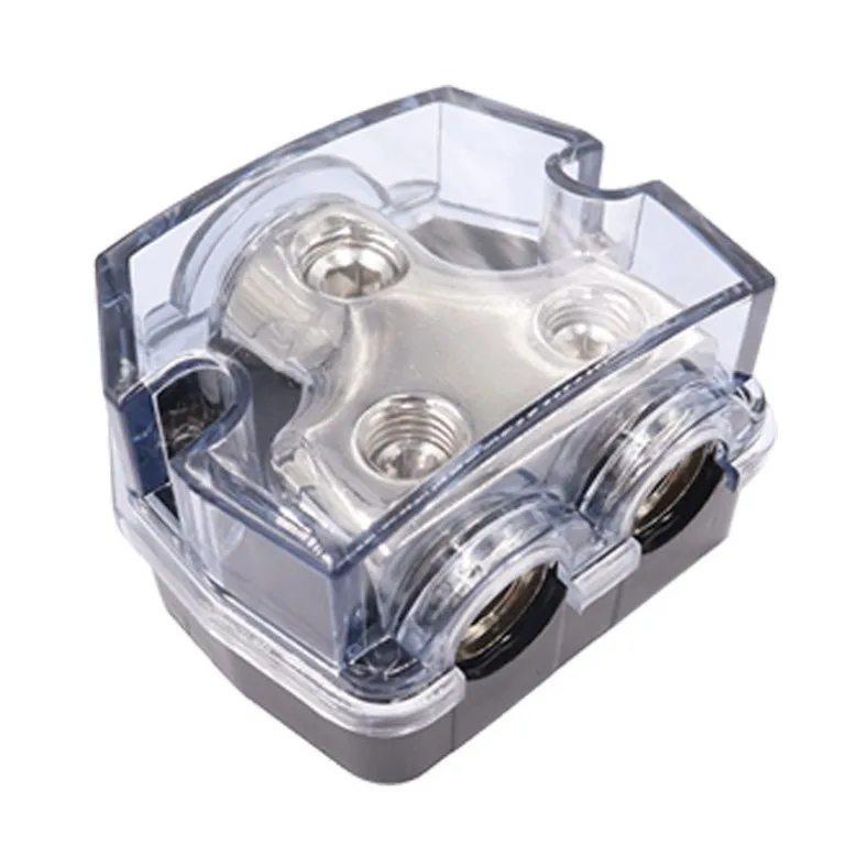 Distribution Block Car Power Distributor Block Car Audio Power Supply Distribution1x0 In 2x0 GA Out For Car Audio Marine
Distribution Block Car Power Distributor Block Car Audio Power Supply Distribution1x0 In 2x0 GA Out For Car Audio Marine