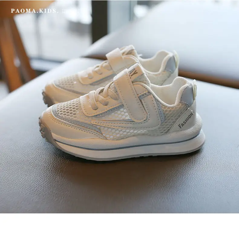 Children's Sports Shoes 2021 Spring New White Shoes Boys and Girls Mesh Surface Non-slip Lightweight Running Shoes
Children's Sports Shoes 2021 Spring New White Shoes Boys and Girls Mesh Surface Non-slip Lightweight Running Shoes