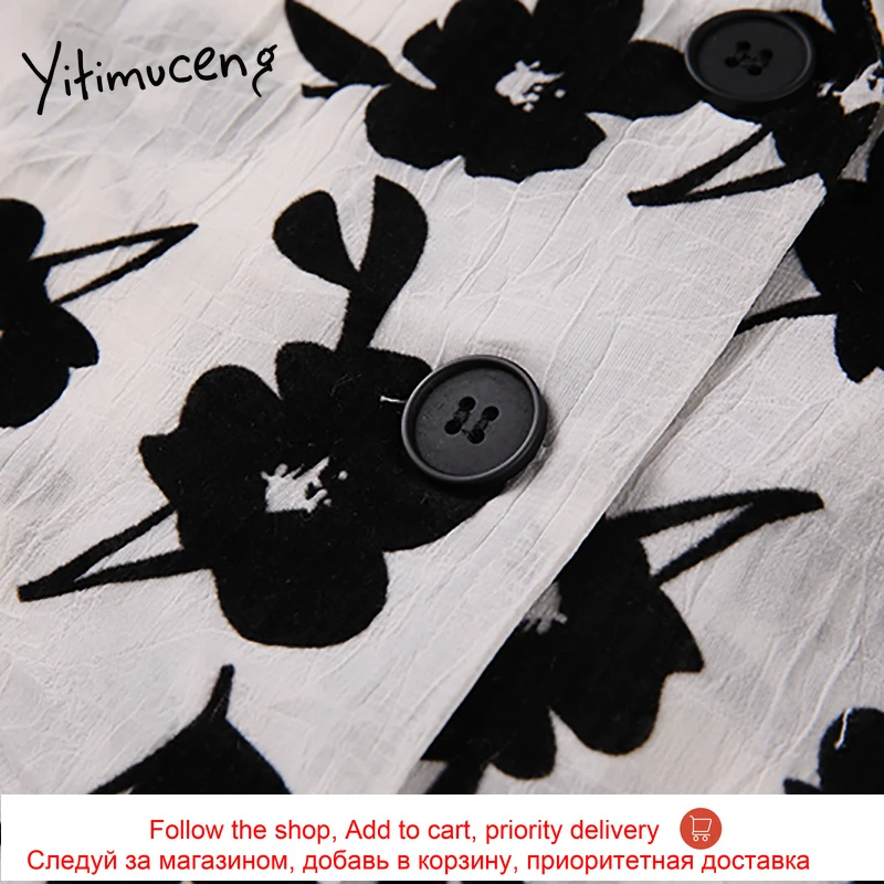 Yitimuceng Floral Print Blouse Women Vintage Button Up Shirts Plus Size Loose Notched White Apricot 2021 Summer Fashion Tops
Yitimuceng Floral Print Blouse Women Vintage Button Up Shirts Plus Size Loose Notched White Apricot 2021 Summer Fashion Tops