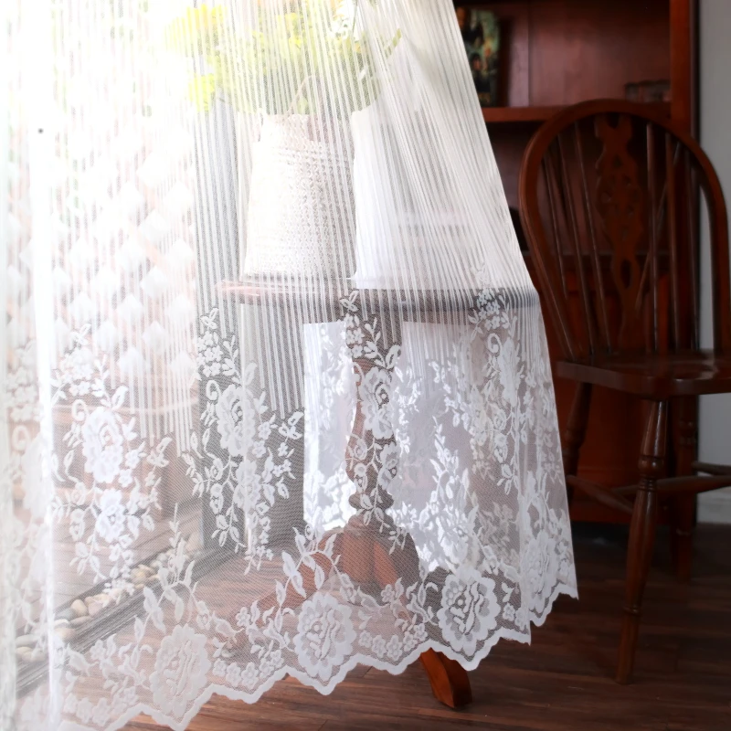 Korean Lace Thin Curtains White Curtain For Bedroom Blackout Curtains For Living Room Cortina тюль на окна cortinas dormitorio
Korean Lace Thin Curtains White Curtain For Bedroom Blackout Curtains For Living Room Cortina тюль на окна cortinas dormitorio