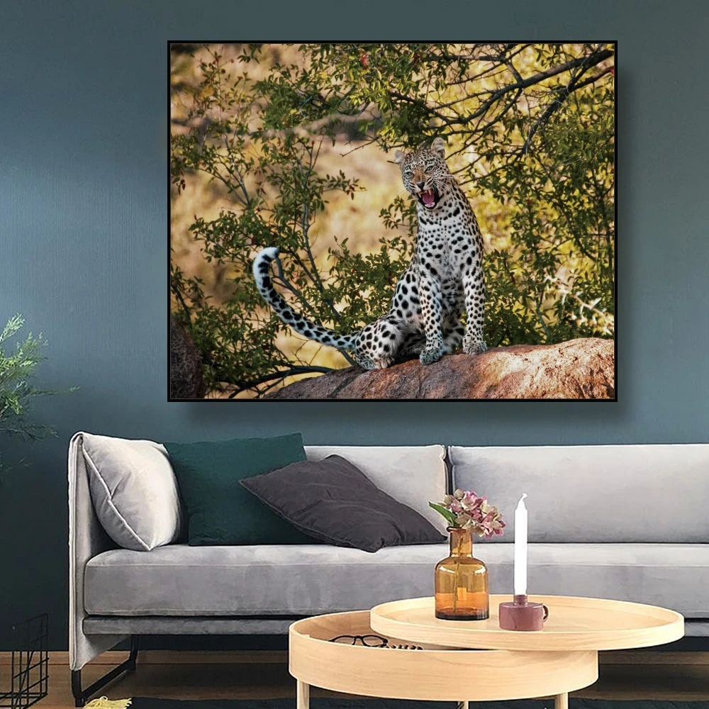 Cassisy Canvas Art Painting《Flower Leopard with Open Mouth》Art Poster Picture Wall Decor Modern Home Decoration For Living room
Cassisy Canvas Art Painting《Flower Leopard with Open Mouth》Art Poster Picture Wall Decor Modern Home Decoration For Living room