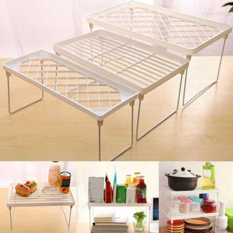 1* Foldable Storage Shelf Rack Single Layer Kitchen Folding Shelf Suitable For Your Cabinet Closet Or Pantry Area
1* Foldable Storage Shelf Rack Single Layer Kitchen Folding Shelf Suitable For Your Cabinet Closet Or Pantry Area
