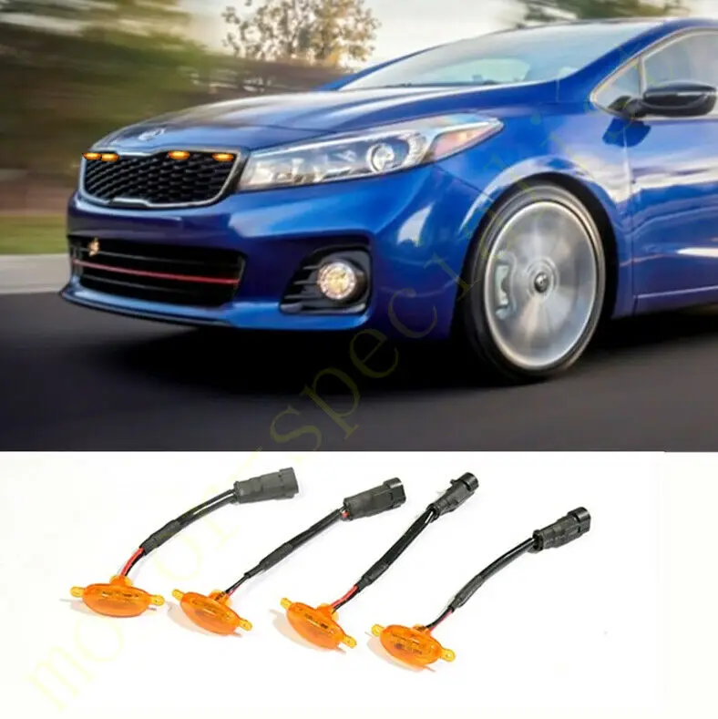 Fit For Kia Forte Hatchback 2017 2018 Car Front bumper Grille LED Yellow Light Raptor Style Light Kit Decor W/ Wire Speed
Fit For Kia Forte Hatchback 2017 2018 Car Front bumper Grille LED Yellow Light Raptor Style Light Kit Decor W/ Wire Speed