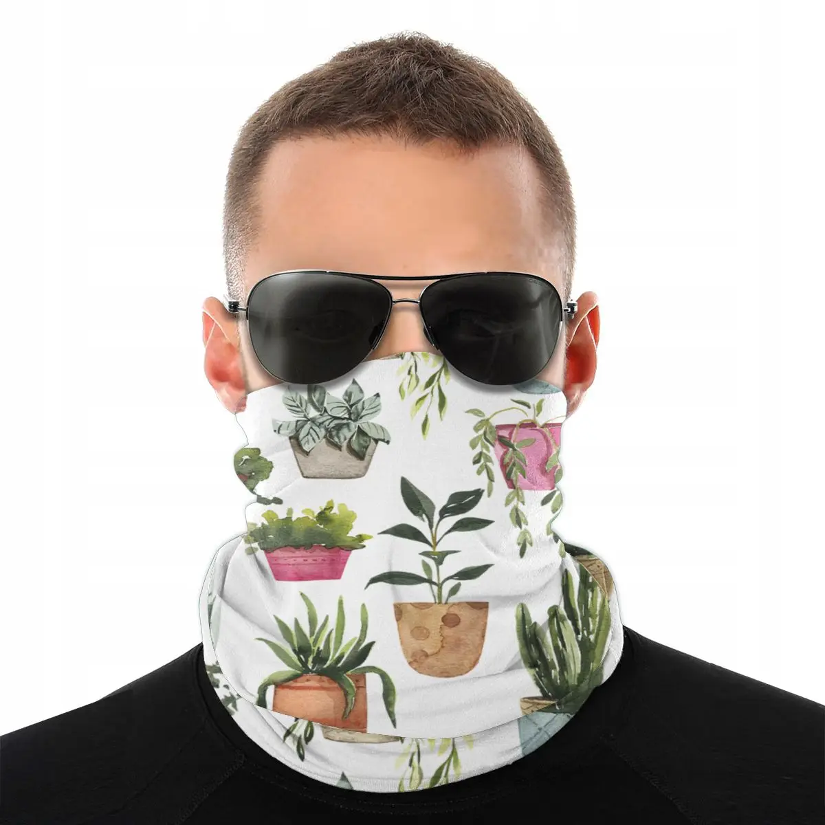 Watercolor Potted Plants Scarves Half Face Mask Unisex Fashion Neck Gaiter Seamless Bandanas Polyester Headband Outdoor Climbing
Watercolor Potted Plants Scarves Half Face Mask Unisex Fashion Neck Gaiter Seamless Bandanas Polyester Headband Outdoor Climbing