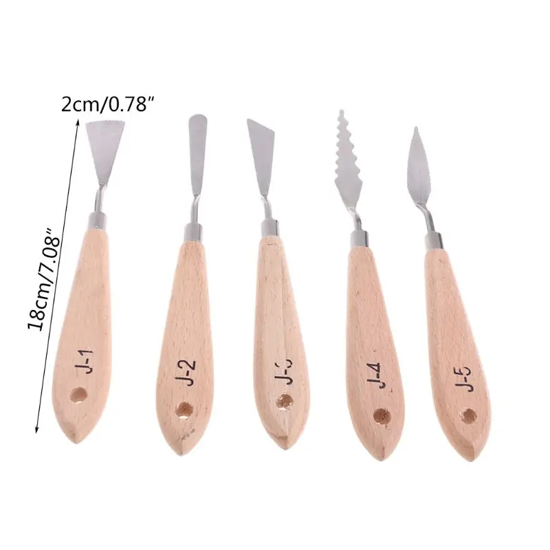 10pcs Stainless Steel Spatula Palette Knives for artists, Art Tools for Oil Painting Acrylic Mixing Special Effects, Wooden
10pcs Stainless Steel Spatula Palette Knives for artists, Art Tools for Oil Painting Acrylic Mixing Special Effects, Wooden