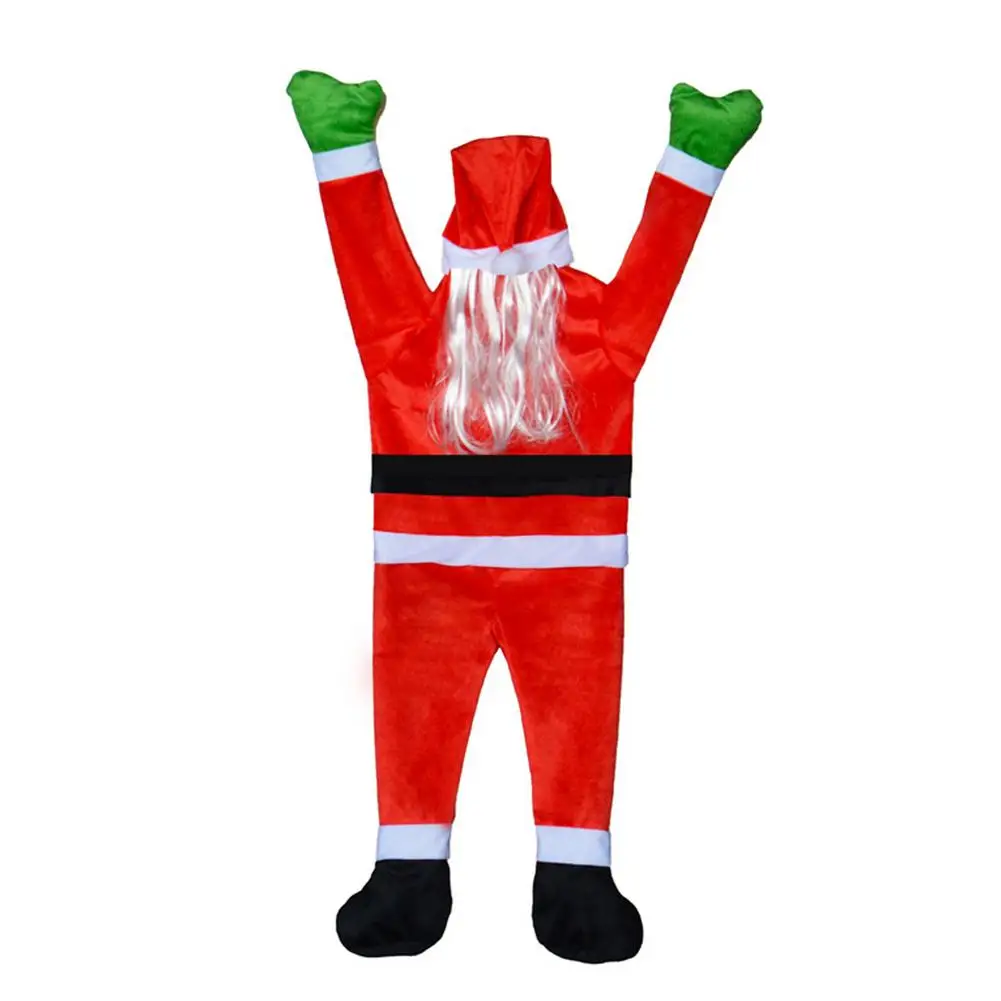 Climbing Santa Claus Set Ornaments Funny Outdoor Christmas Decoration Christmas Inflatable Outdoor Climbing Decor (40 Inch) Fo
Climbing Santa Claus Set Ornaments Funny Outdoor Christmas Decoration Christmas Inflatable Outdoor Climbing Decor (40 Inch) Fo