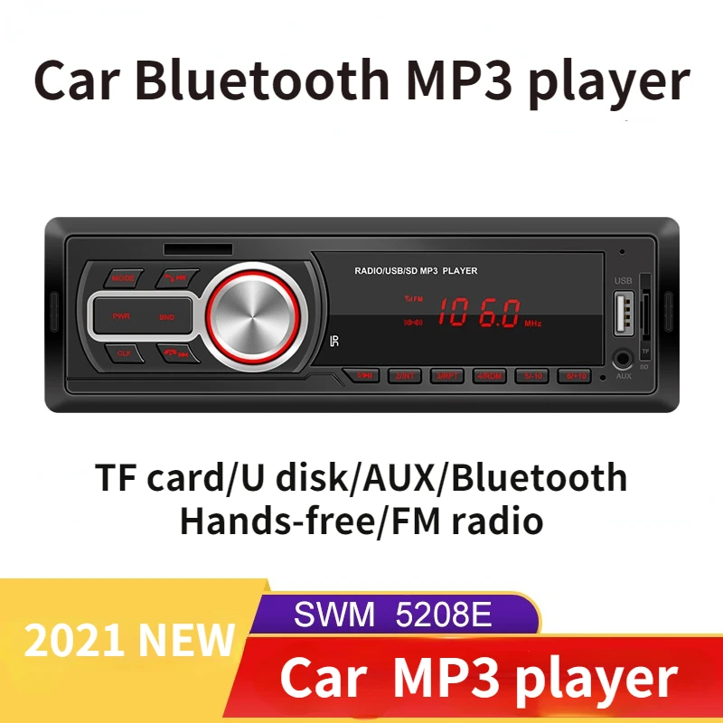 Новинка 2022, автомобильный радиоприемник 12 В, Bluetooth, Авторадио, автомобильное стерео радио, FM, Aux вход, приемник, SD, USB, вход в приборную панель, а...
Новинка 2022, автомобильный радиоприемник 12 В, Bluetooth, Авторадио, автомобильное стерео радио, FM, Aux вход, приемник, SD, USB, вход в приборную панель, а...