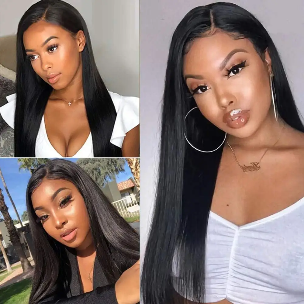 U Part Wigs Straight Human Hair Wigs Brazilian Remy Side Part Human Hair wigs for Black Women 1.5x4 U Wig with Clips
U Part Wigs Straight Human Hair Wigs Brazilian Remy Side Part Human Hair wigs for Black Women 1.5x4 U Wig with Clips