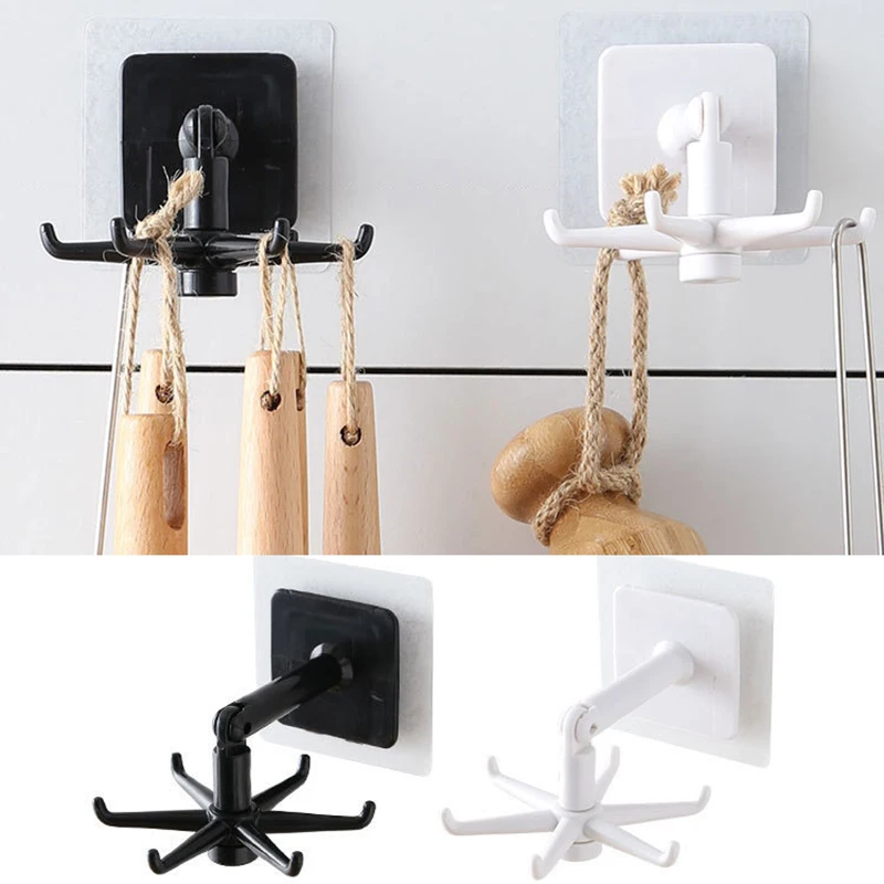 360 Degree Rotating Folding Hook Durable Storage Rack with 6 Hooks Kitchen Supplies LAD-sale
360 Degree Rotating Folding Hook Durable Storage Rack with 6 Hooks Kitchen Supplies LAD-sale